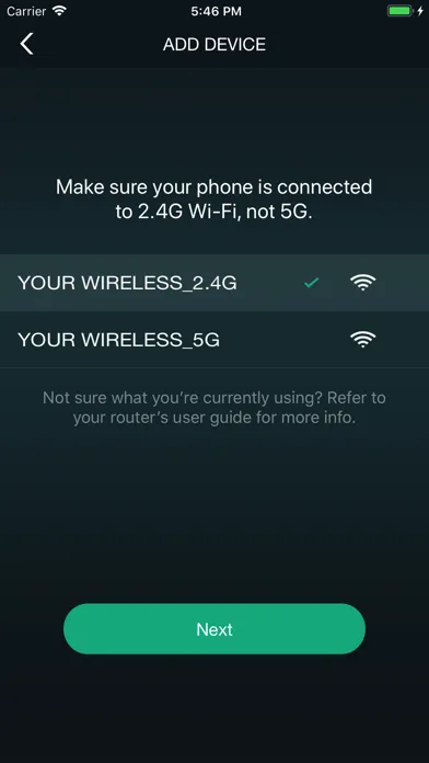 Tangkapan layar JENSEN WI-FI AUDIO