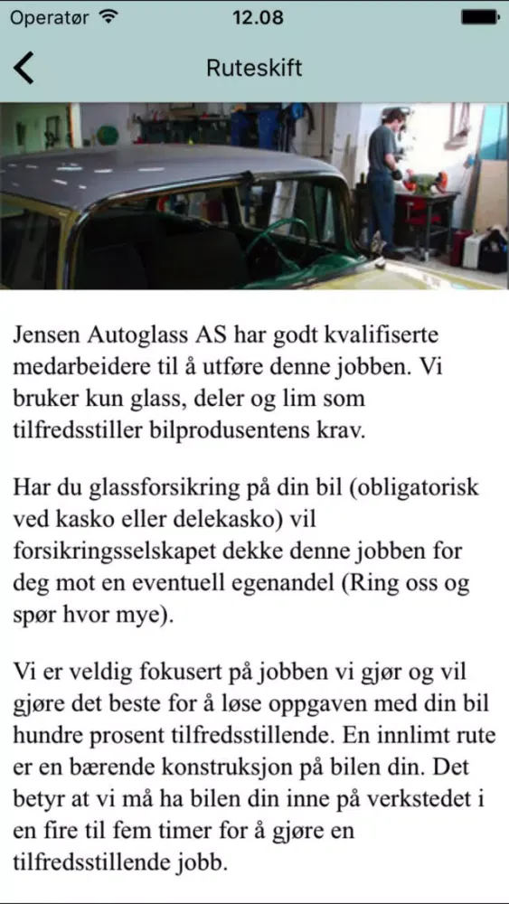 تصاویر Jensen Autoglass AS