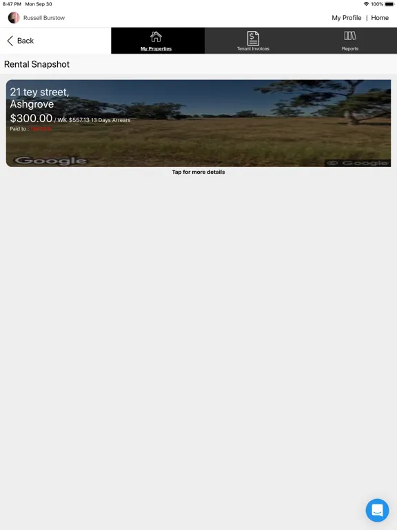 Coronis Landlord iPad  スクリーンショット