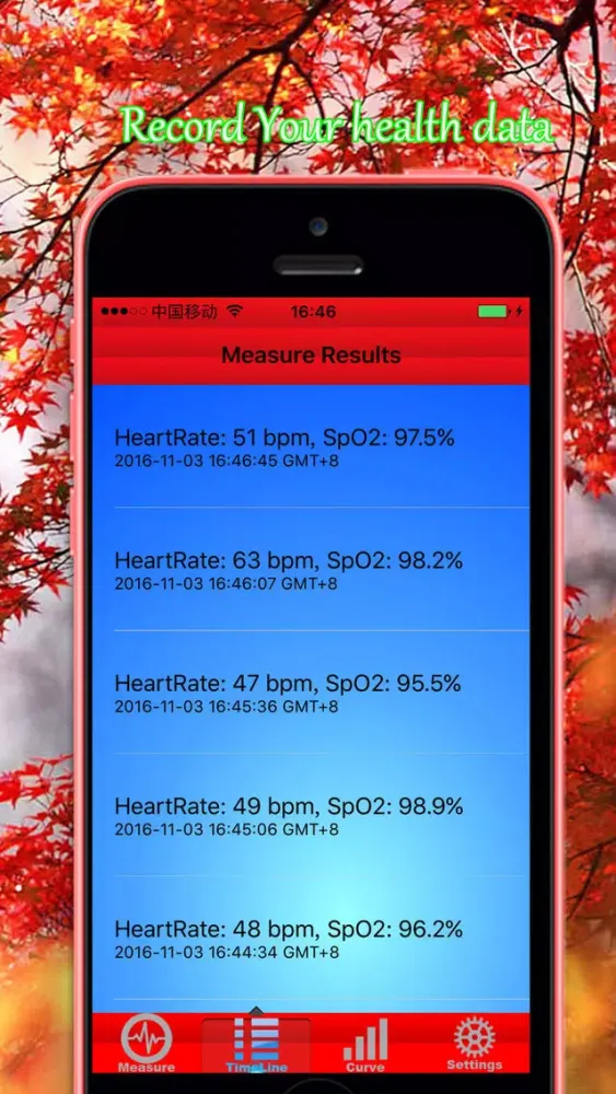 Zrzuty ekranu Instant Pulse Rate: Heart Rate Oximeter Monitor
