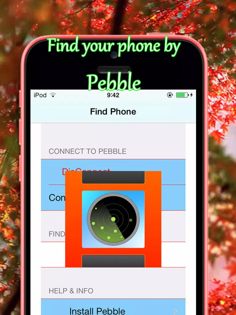 Phone Track & Find & Locate for Pebble Smartwatch iPad  Screenshots