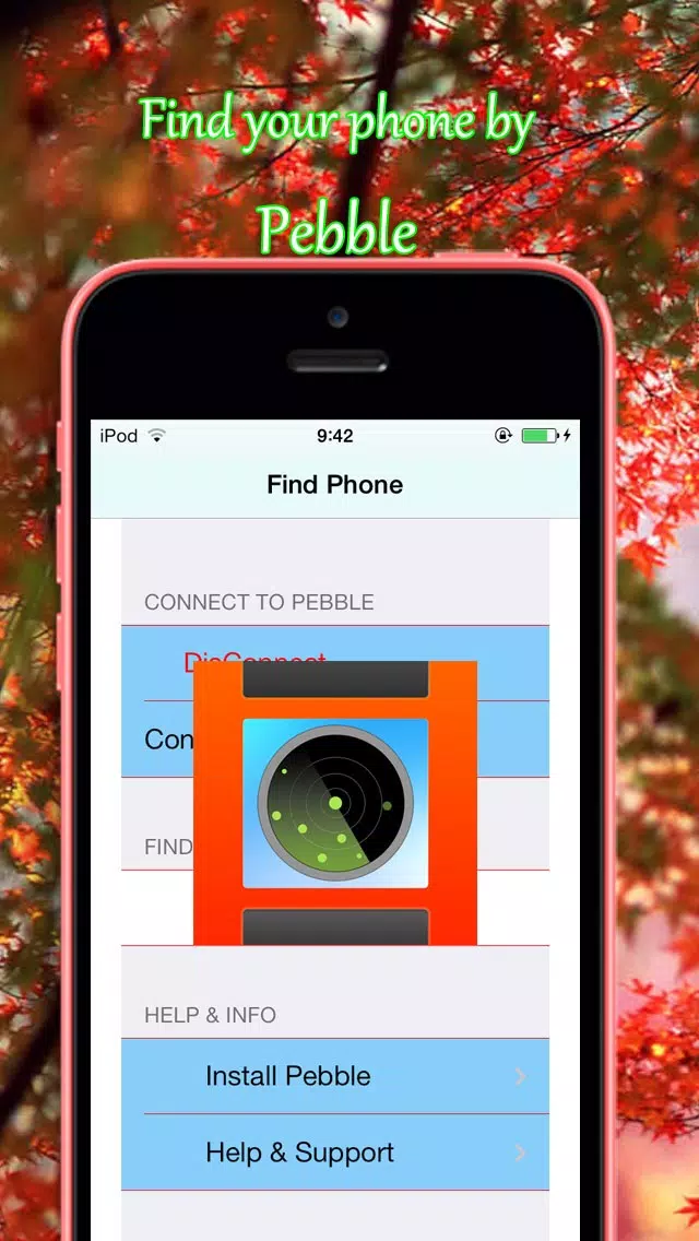 Phone Track & Find & Locate for Pebble Smartwatch Screenshots