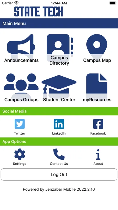 Ảnh chụp màn hình của myTech-State Technical College