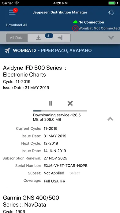 Jeppesen JDM Mobile スクリーンショット
