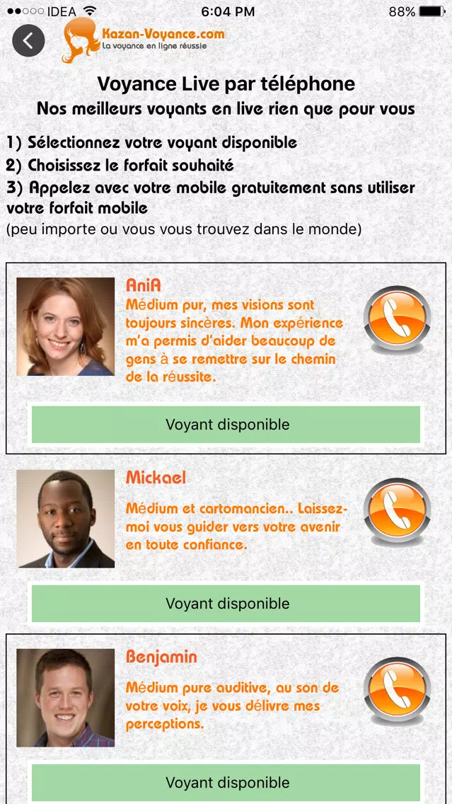 Screenshot di K-voyance