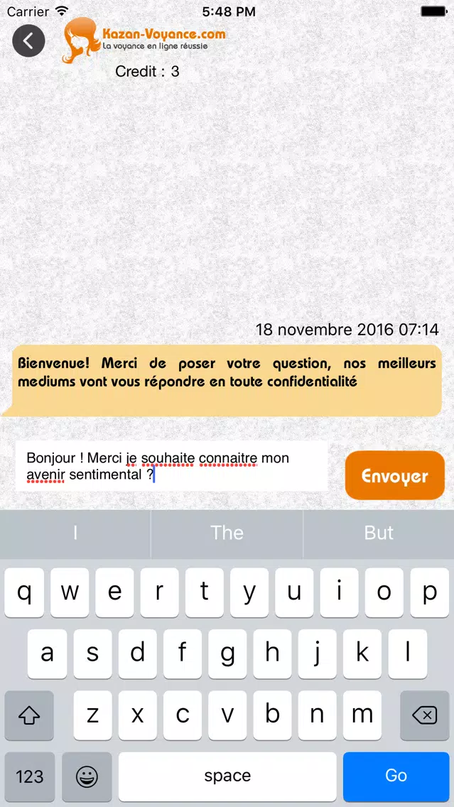 Screenshot di K-voyance