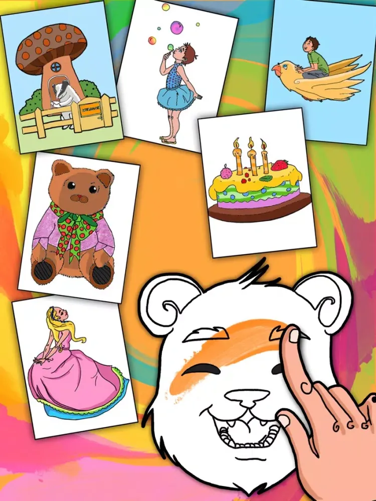 Скриншоты My Coloring Book - Paint Draw Kids iPad 