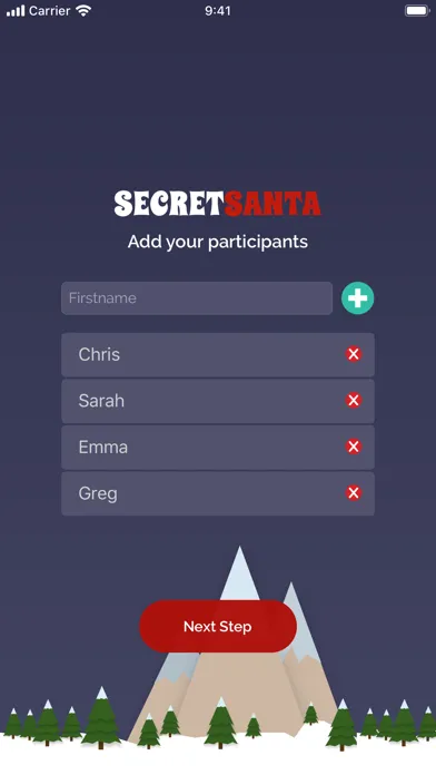 Secret Santa Gift Raffle Ekran Görüntüleri