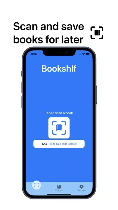 Ảnh chụp màn hình của Bookshlf: Scan to save books