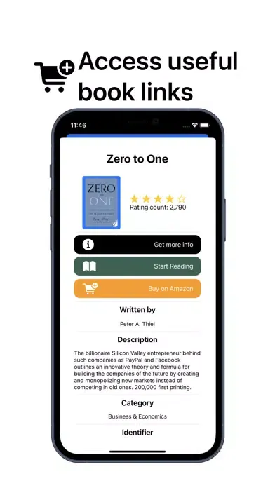 Ảnh chụp màn hình của Bookshlf: Scan to save books