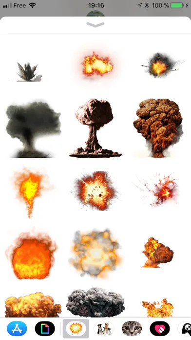 ภาพหน้าจอของ Kaboom Explosion