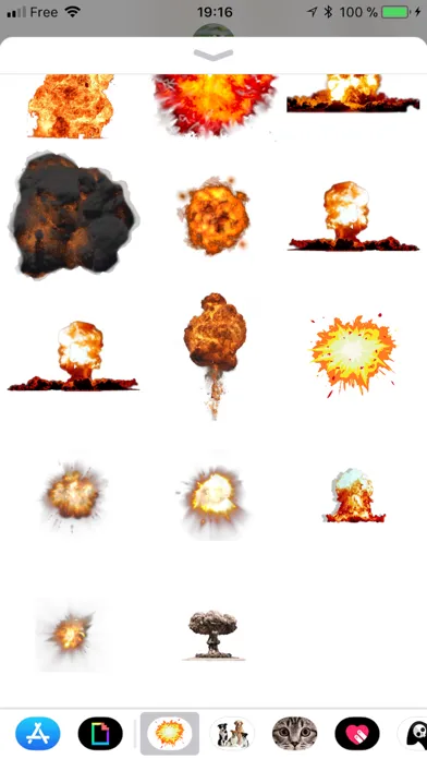 ภาพหน้าจอของ Kaboom Explosion