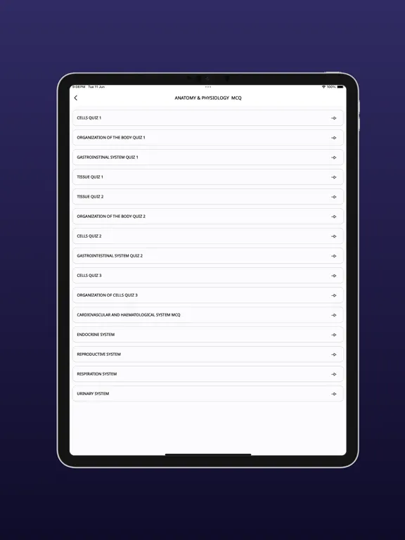 RGN Quizlet - Nursing Quiz iPad  Screenshots