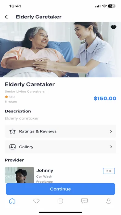 Скриншоты Homecare Customer