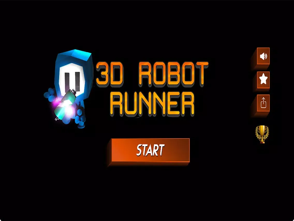 Zrzuty ekranu 3D Robot Runner iPad 