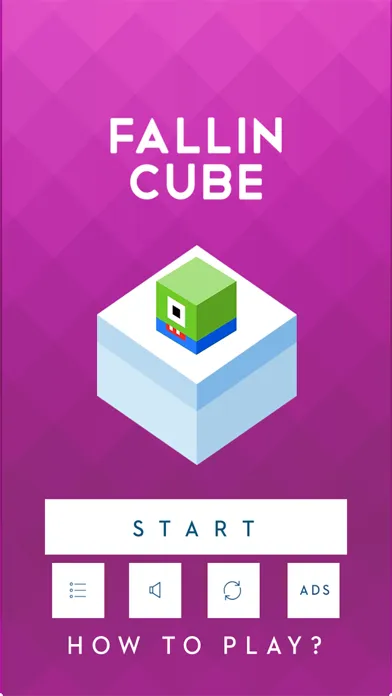 Capturas de tela do Fallin Cube