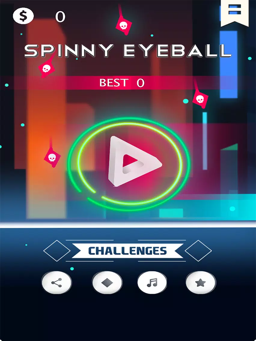Zrzuty ekranu Spinny Eyeball iPad 