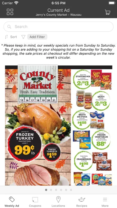 Capturas de pantalla de Jerry's County Market