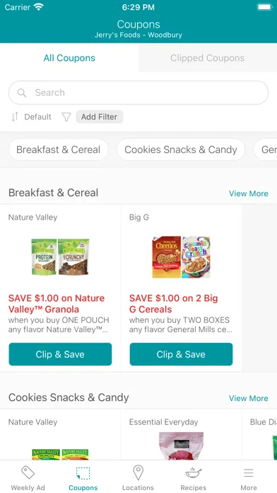 Jerry's Foods应用截图