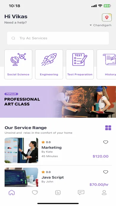 GoTutor Student 스크린샷