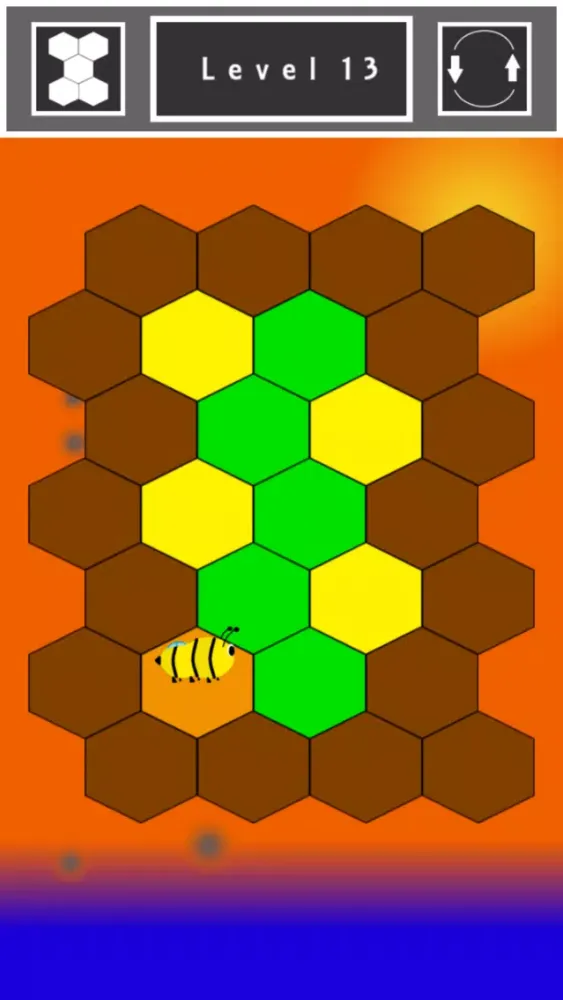 Tangkapan layar Honeycomb Hop