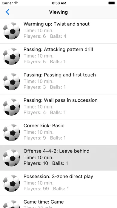 ภาพหน้าจอของ Soccer Playview