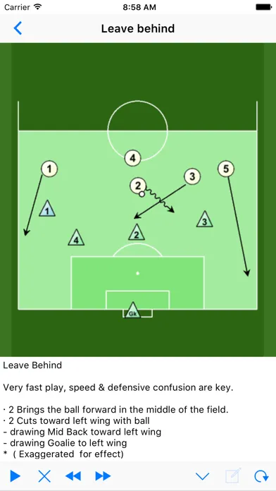 ภาพหน้าจอของ Soccer Playview
