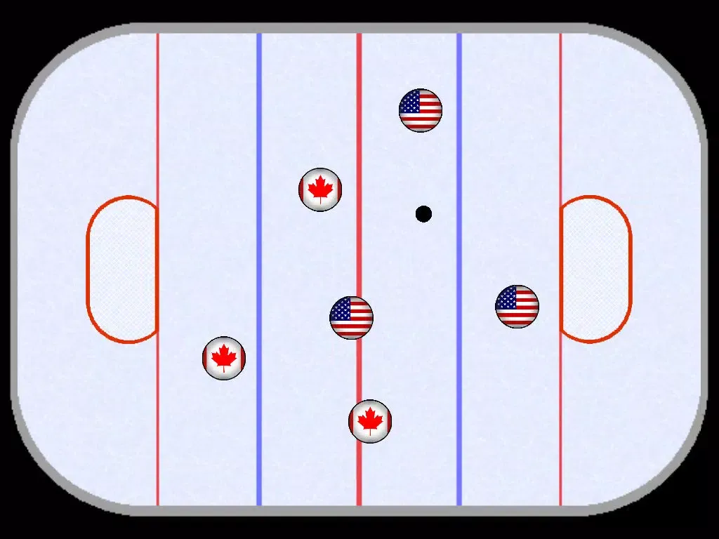 Capturas de pantalla de Finger Ice Hockey Game iPad 
