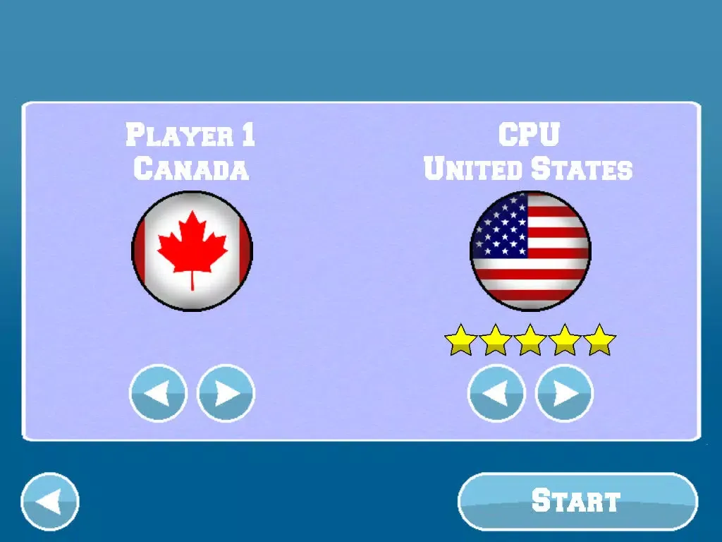 Capturas de pantalla de Finger Ice Hockey Game iPad 