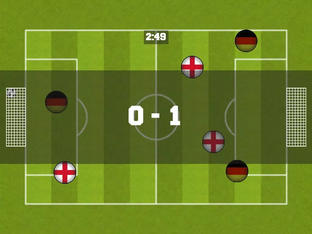 Finger Soccer Game iPad 应用截图