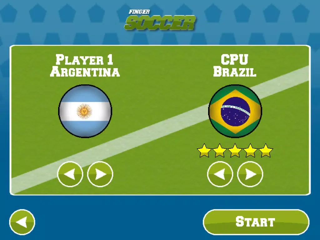 Finger Soccer Game iPad 应用截图