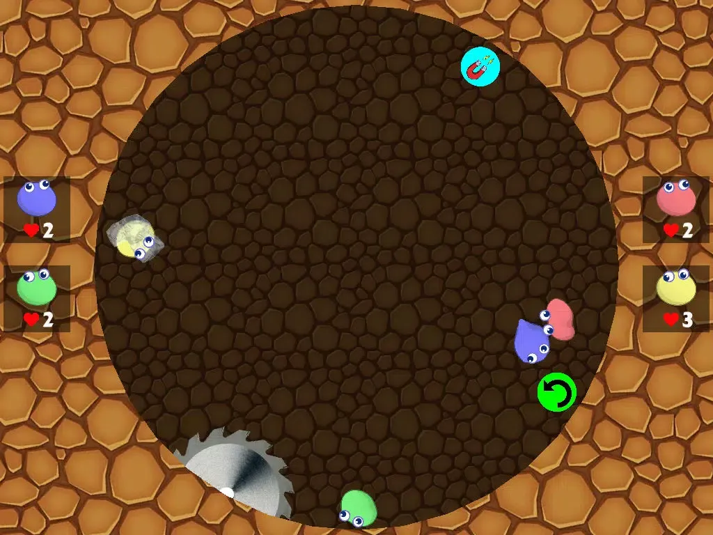 Capturas de tela do Jelly Brothers iPad 