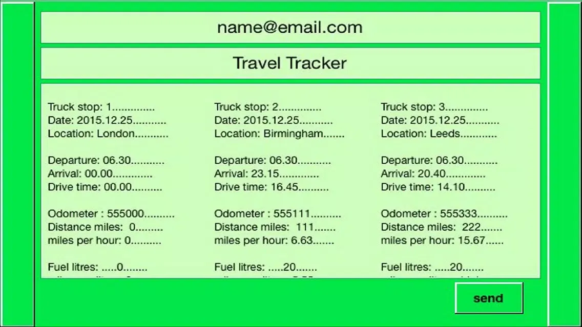 Driver's Mate for iPhone スクリーンショット