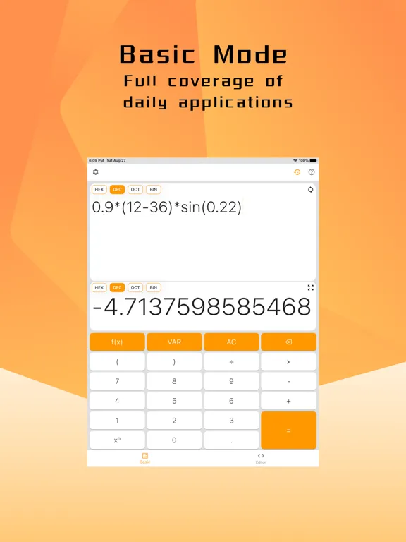 PROG_CALC iPad 應用截圖