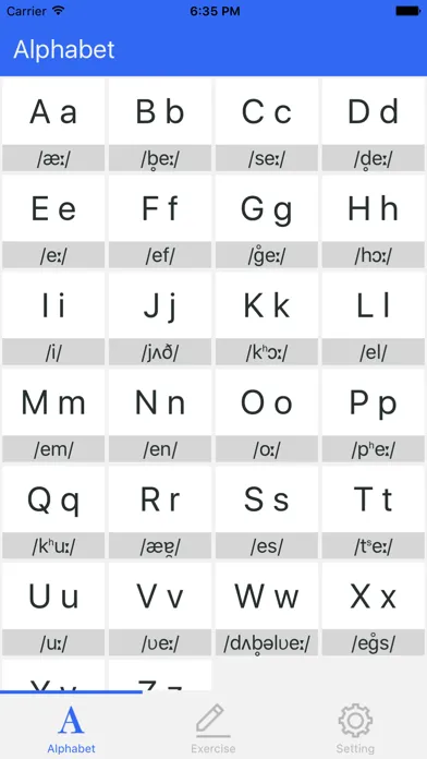 Danish - The Basic Alphabet Screenshots