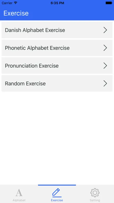 Danish - The Basic Alphabet Screenshots