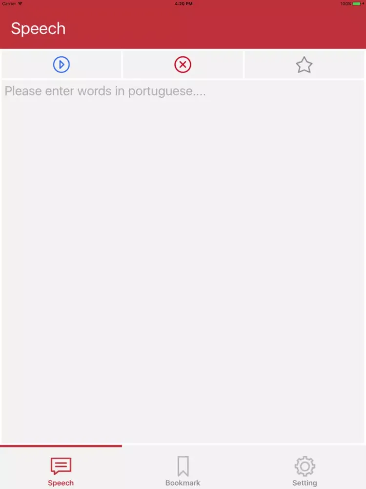 PT Speech - Pronouncing Portuguese Words For You iPad  Ekran Görüntüleri