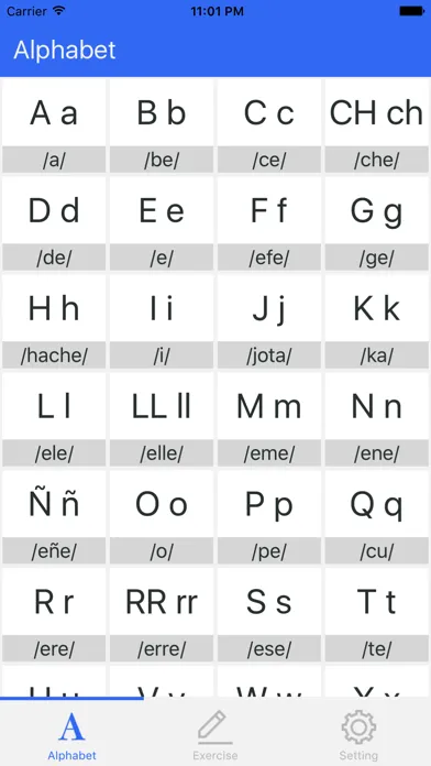 Скриншоты español - Learn The Basic Pronunciation of Spanish