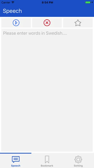 Swedish Speech - Pronouncing Swedish Words For You Screenshots