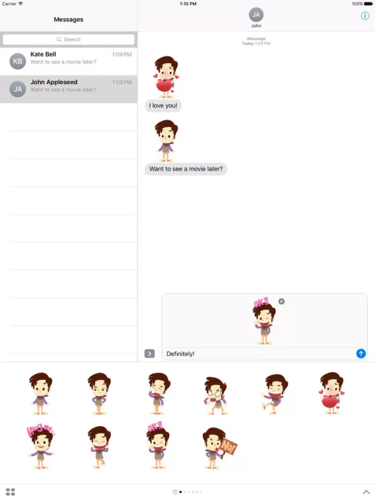 Ethan iPad  스크린샷