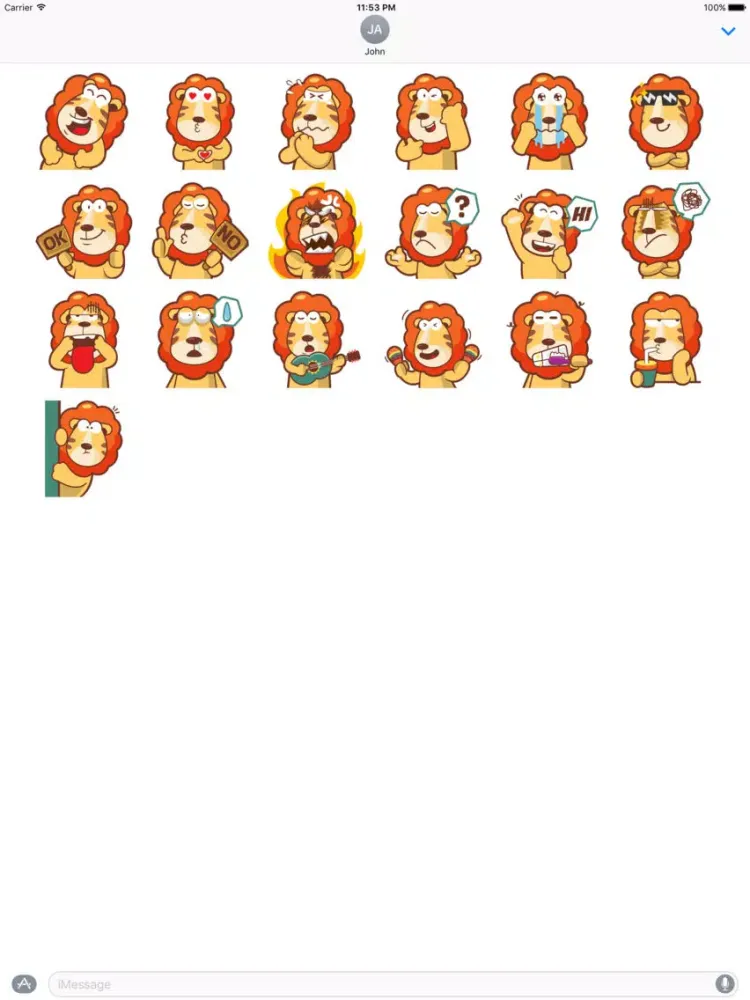 Liam the Lion iPad 应用截图