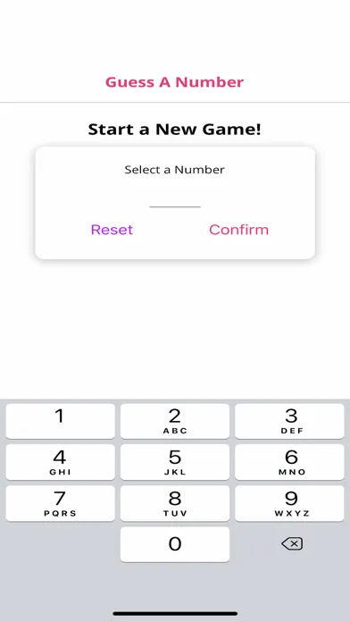 Tangkapan layar Jesse Krim - Guess Number
