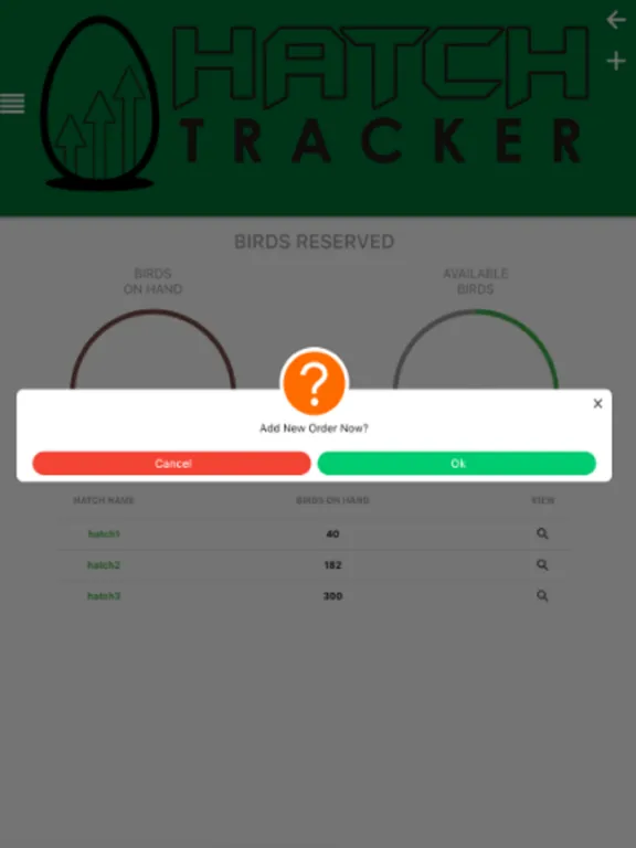 HatchTracker Hobby iPad  স্ক্রিনশট