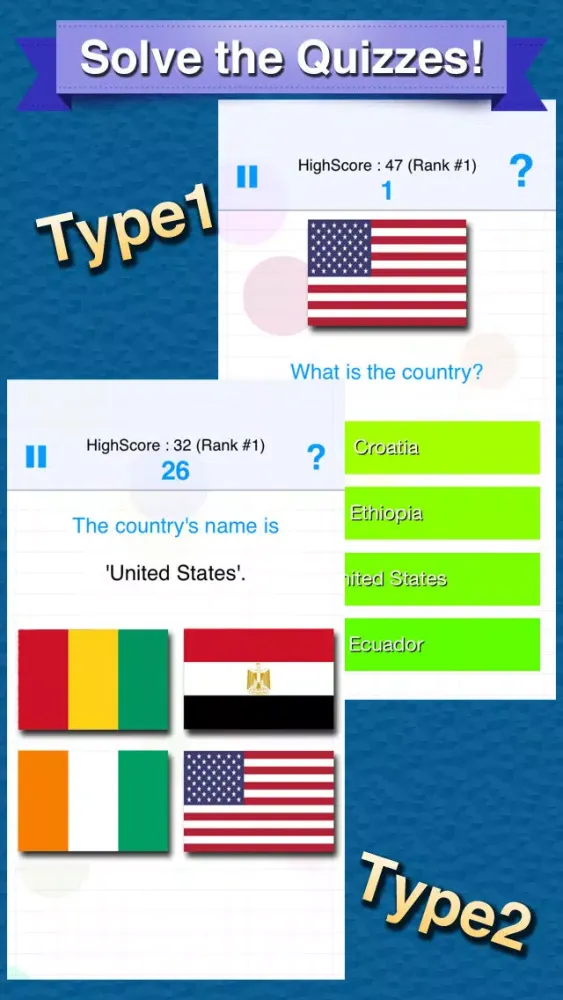 Flags Game Ekran Görüntüleri