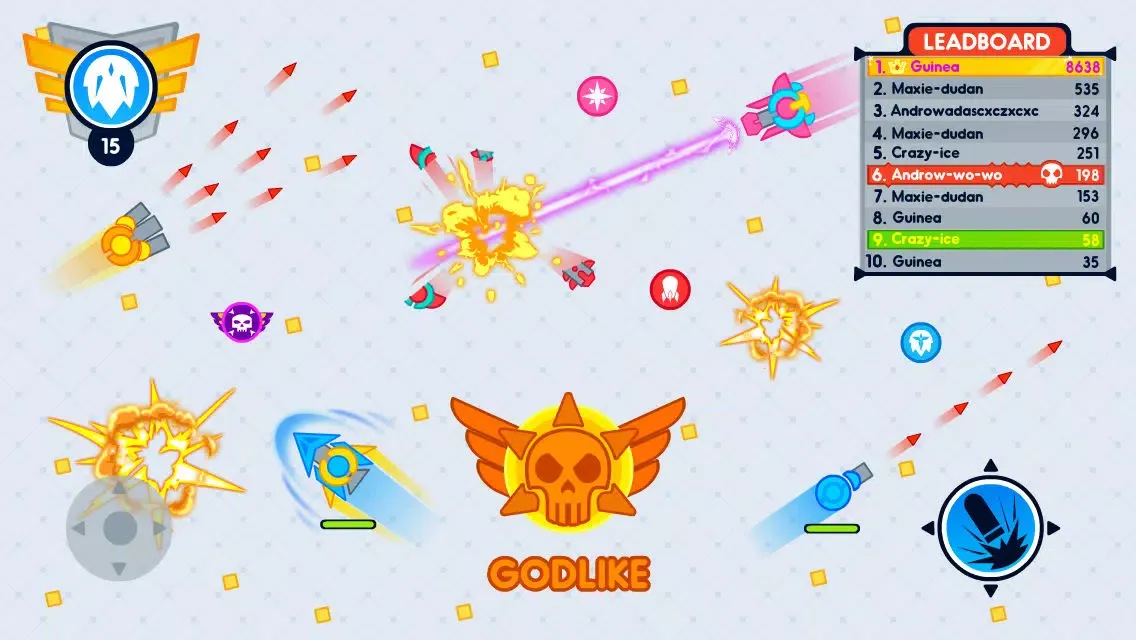 Zrzuty ekranu Diep Craft - Fast Tank IO Online Battle Game