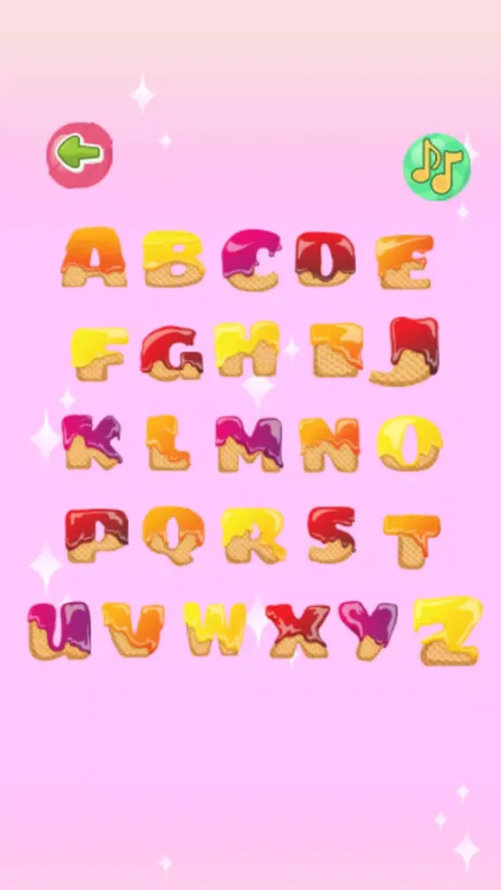 Tangkapan layar ABC Alphabet Music