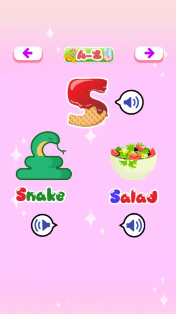 Tangkapan layar ABC Alphabet Music