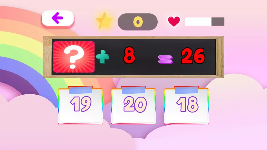 ภาพหน้าจอของ 1st Grade Math Game