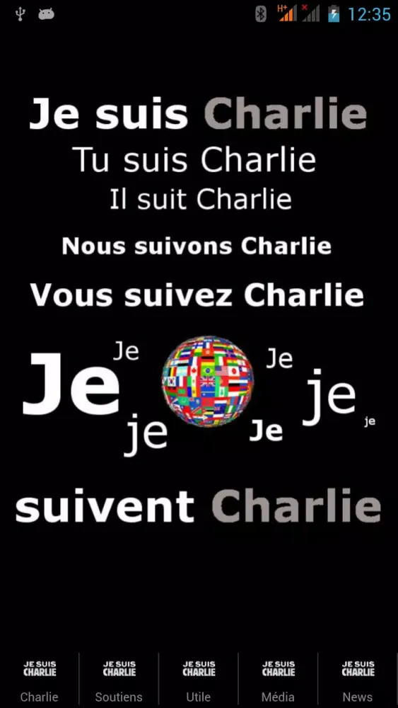 Capturas de pantalla de je suis charlie-Complète