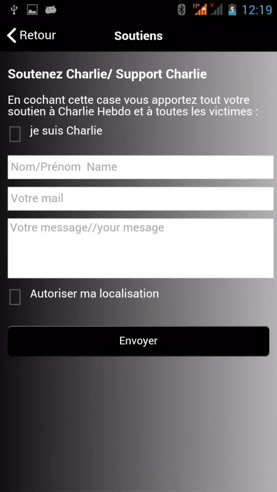 Capturas de pantalla de je suis charlie-Complète